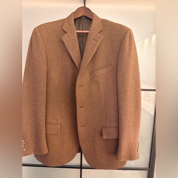 Polo Ralph Lauren Other - Vintage Polo by Ralph Lauren Plaid Wool Blazer- Made in Italy